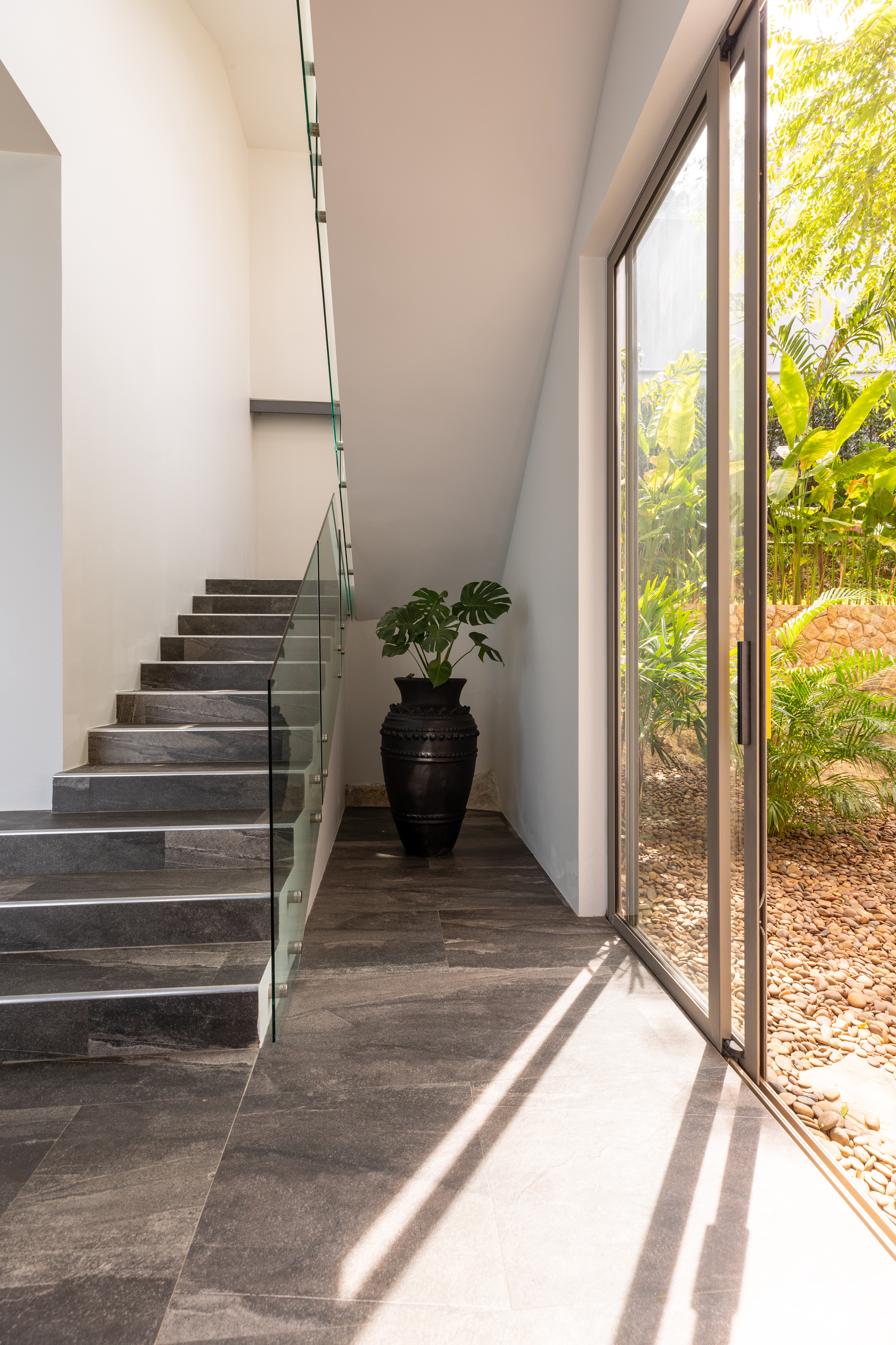 Living spaces at Villa Anushka